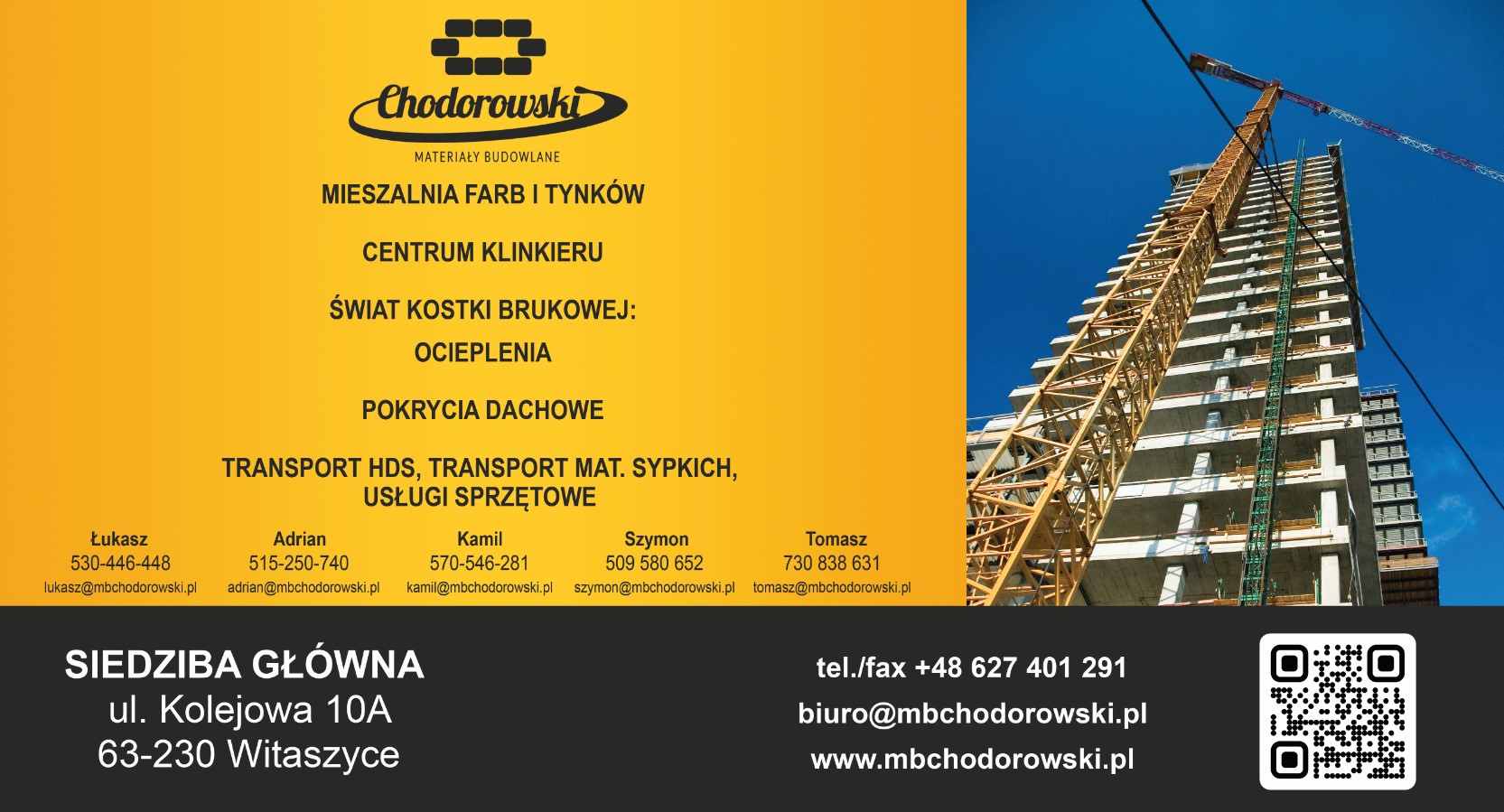 CHODOROWSKI - mieszalnia farb JAROCIN mieszalnia farb JAROCIN